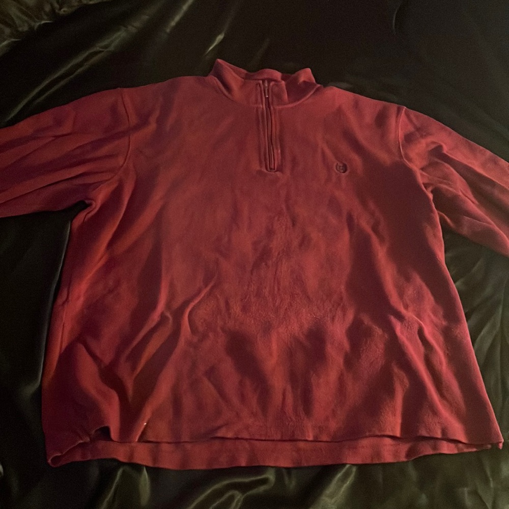 chaps quarter zip pullover